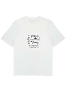 Royal Rangitoto Golf Club Classic Tee - White