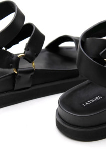 Platform Sandal Black