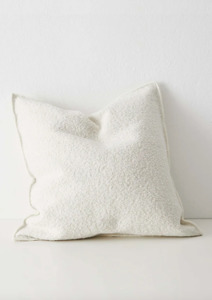 Weave Homewares: Alberto Cushion Ivory
