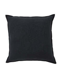 Weave Homewares: Linen Cosmo Cushion Shadow