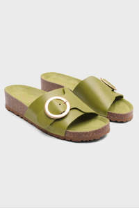 Bio Wedge Sandal Light Green
