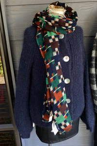 Paloma Patch Print Foulard Green