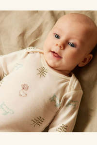 Nature Baby: Nature Baby L/S Bodysuit Nature Print