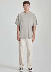 Mens Oversized Tee Stone