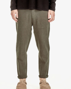 Commoners: Commoners Mens Relaxed Fit Trouser Khaki