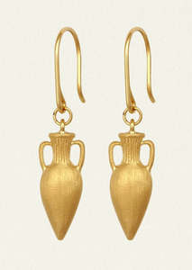 Corinth Earrings Gold Vermeil