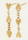Amore Earrings Gold Vermeil