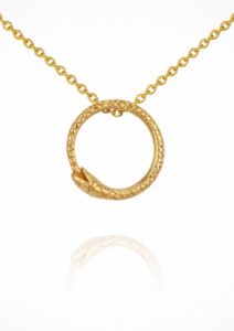 Serpent Necklace Gold