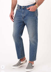 Crop Straight Alex Mid Vintage Indigo
