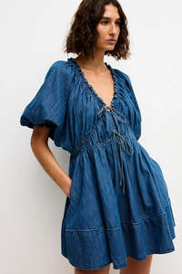 Pia Mini Dress Denim