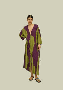 Oas: Dusky Dune Sorrento Viscose Dress