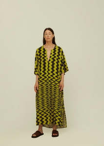 Oas: Wiggle Tangelo Viscose Dress