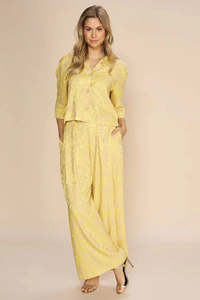 Mos Mosh: Thea Melo Pant GoldFinch