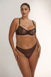 Kat The Label: High Waist Espresso