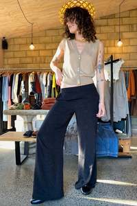 Real Love Pant Black Jacquard