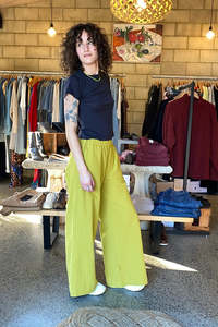 Mira Aotearoa: Mira Real Love Pant Chartreuse