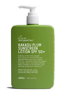 We Are Feel Good: Kakadu Plum Sunscreen SPF50 400ml