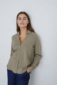 Y E R S E: Polo Shirt Khaki