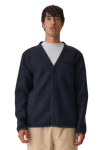 S Double: Cardigan Coat Navy