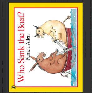 Book - Who Sank The Boat - Allen