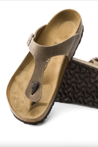 Birkenstock: Gizeh Tabacco Brown