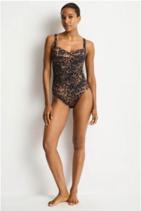 Savanna Twist Front Multifit One Piece