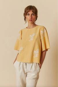 Indi Cold: Wisteria Top Mandarin