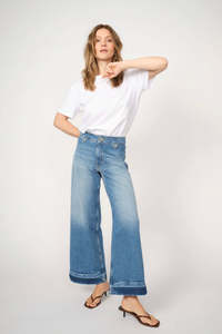 Mos Mosh: Hermina Zack Jeans Mid Blue