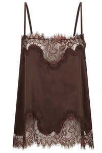 Kat The Label: Olivia Camisole Espresso