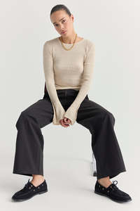 Marlo Boat Shoe Black Suede