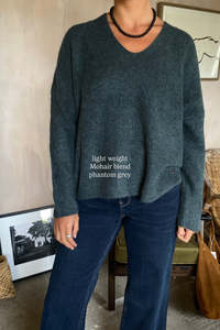 Mos Mosh: Thora V-Neck Knit Urban Chic