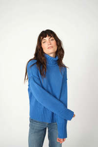 Rola Bine Rollneck Knit Blue Lolite
