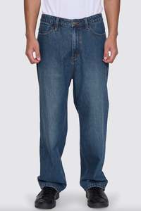 Slacker Relaxed Jean Teal Blue