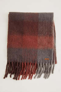 Accessories: Scarf Brown Checks