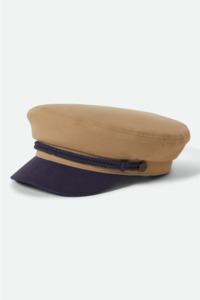 Accessories: Fiddler Cap Sand/Washed Navy
