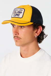 Accessories: Modern Echo Island Time Trucker Cap