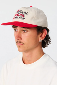 Accessories: Modern Echo Matchbox Cap Ecru