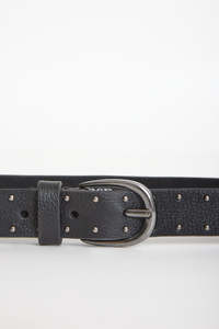 Yerse Belt Studded Black