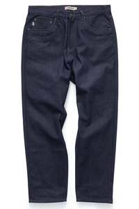 Emb 5 Pocket Standard Jean Raw Indigo