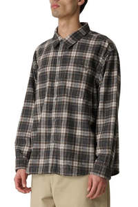 S Double: Mason Outdoor LS Overshirt Grey