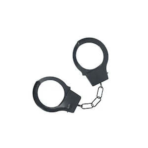 OUCH! Classic Metal Handcuffs - Pink, Black, Purple, Red