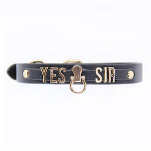 Collars: Love In Leather "Yes Sir" Collar
