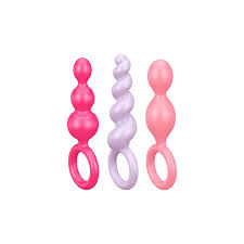 Satisfyer: Satisfyer Booty Call Plugs - Colours 3pc