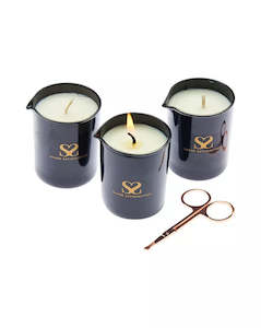 Share Satisfaction Massage Candle Set
