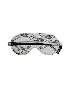 Masks: Share Satisfaction Luxury Lace Covered Blindfold