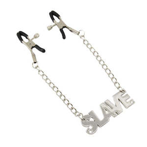 Love In Leather "Slave" Nipple Clamps