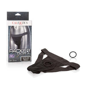 Calexotics: Calexotics Packer Gear - Jock­ Strap Harness. L/XL