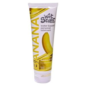 Wet Stuff: Wet Stuff Water Based Lubricant Banana 100g