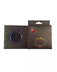 Renegade: Desir Multi Coloured Cock Ring Stainless Steel