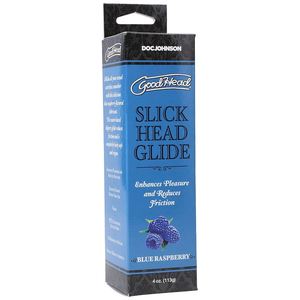 Massage Oils Pheromones: GoodHead Slick Head Glide Blue Raspberry